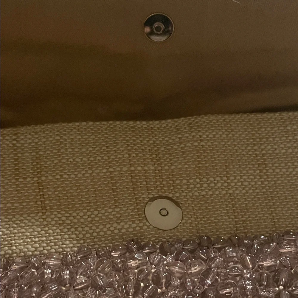 Elegant Beaded Clutch Magnetic Closure NWOT - Picture 9 of 9